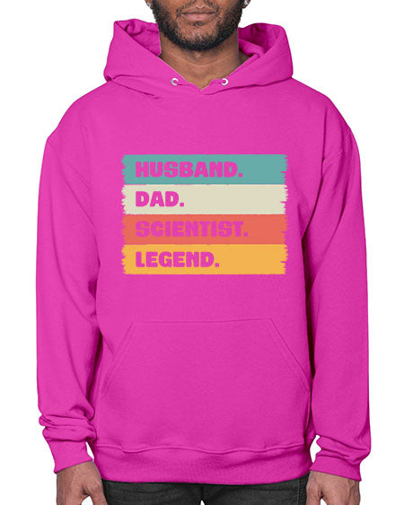 VintageHusbandDadScientistLegendScientistSkinite Scientist Skinite 14# - general science- Hoodie