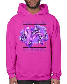 Walk o End AlzheimerS Purple Ribbon 220# - alzheimers- Hoodie