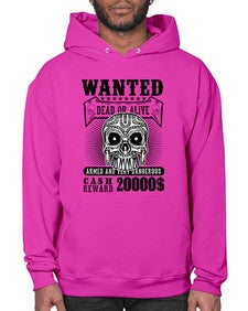 Wanted 1204# - skull and bones- Hoodie