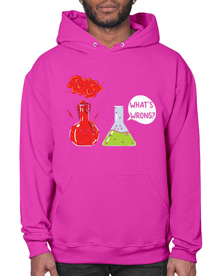 WhatsWrongScienceTshirt 11# - general science- Hoodie