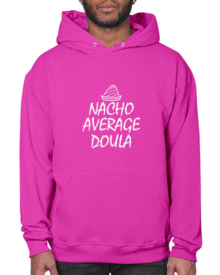 Womensnachoaveragedoulagiftforfunnydoula1654# - doubla- Hoodie