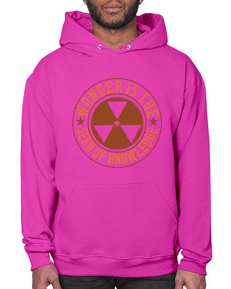 Wonder is the seed of knowledge 296# - general science- Hoodie