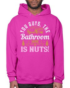 You guys the bathroom here is nuts 14# - hot rod- Hoodie
