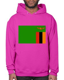 Zambia 2160# - world flags- Hoodie