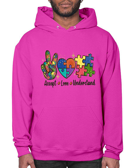 accept love understand 2# - autism- Hoodie