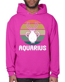 aquarius 78# - aquarius- Hoodie