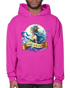 aquarius 84# - aquarius- Hoodie