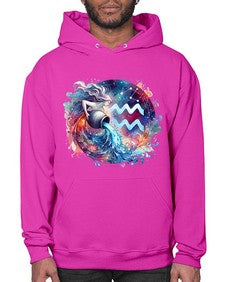 aquarius 90# - aquarius- Hoodie