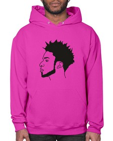 beardman 43# - black boys or men- Hoodie