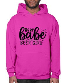 beer babe beer girl 45# - beer- Hoodie