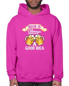 beer is always a good idea 648# - beer- Hoodie