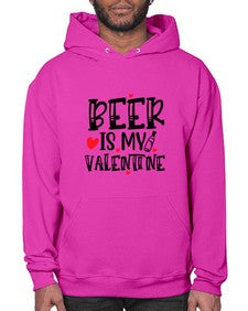 beer is my valentine 651# - beer- Hoodie