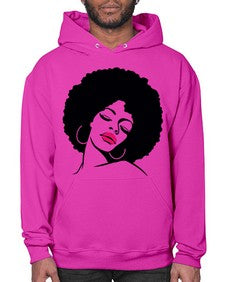 black women - queen 68# - black girls or women- Hoodie