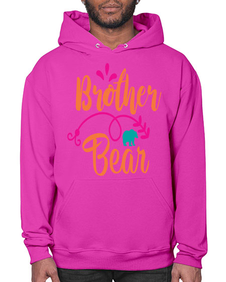 brother bear 71# - bears - animals- Hoodie