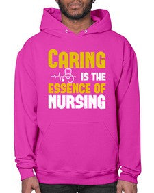 caring is the essence of Style 651# - nurse- Hoodie