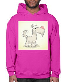 cartoon dog 2# - cartoon animals- Hoodie