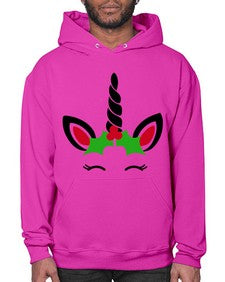 christmas unicorn 81# - unicorn- Hoodie