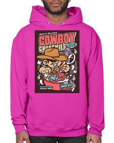 cowboy crunchies 345# - western- Hoodie