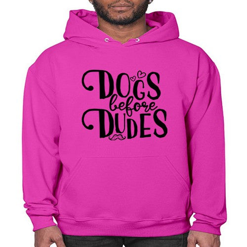 dogs before dudes 139# - dogs- Hoodie