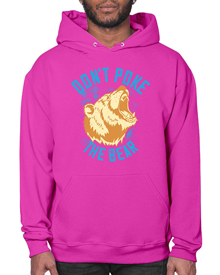 don’t poke the bear 99# - bears - animals- Hoodie