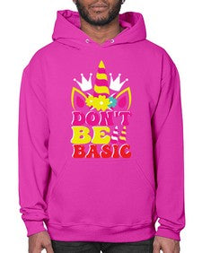 dont be basic 94# - unicorn- Hoodie