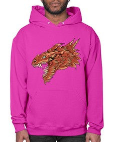 dragon 184# - dragon- Hoodie