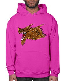 dragon 187# - dragon- Hoodie