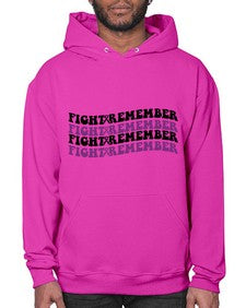 fight remember 142# - alzheimers- Hoodie