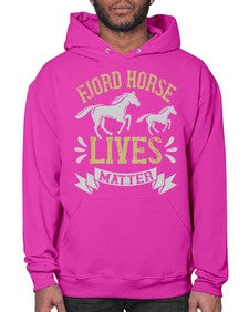 fjord horse lives matter Style 54# - horse- Hoodie