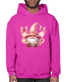 gnome with butterfly 02# - gnome- Hoodie