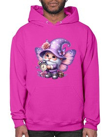 gnome with butterfly 18# - gnome- Hoodie