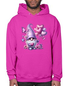 gnome with butterfly 19# - gnome- Hoodie