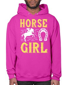 horse girl Style 51# - horse- Hoodie