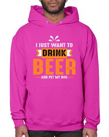 i just want drink beer 1113# - beer- Hoodie