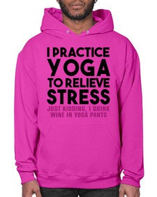 i practice yoga 297# - yoga- Hoodie