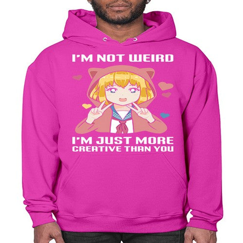 im not wierd im just more creative than you248# - anime- Hoodie
