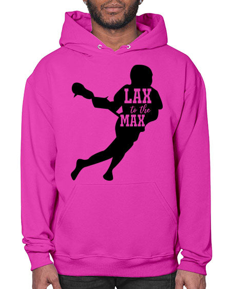 lax to the max 2# - lacrosse- Hoodie