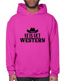 lets get western 723# - western- Hoodie
