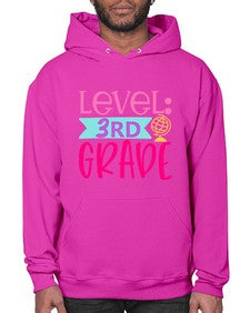 level third grade one hundred 465# - third grade- Hoodie