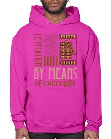 levitation by means of chocolate 307# - chocolate- Hoodie