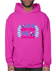 life is better with unicorn 252# - unicorn- Hoodie