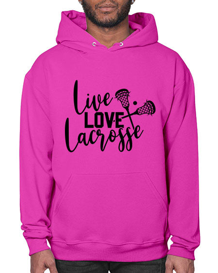 live.love 11# - lacrosse- Hoodie