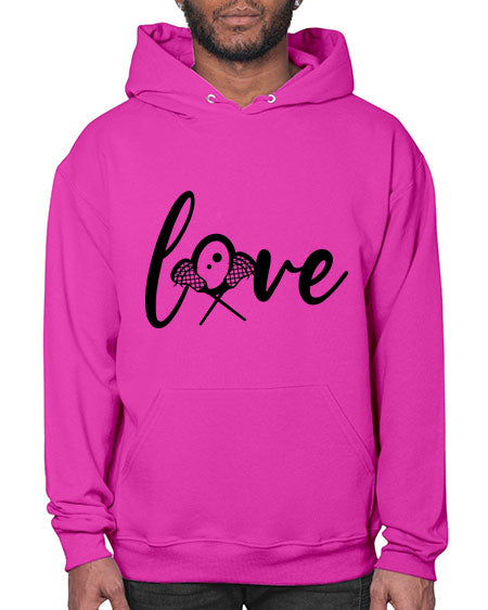 love 4# - lacrosse- Hoodie