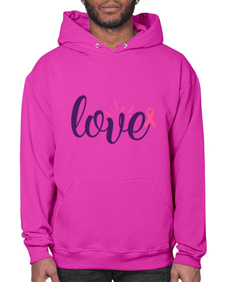love Style 7# - breast cancer- Hoodie