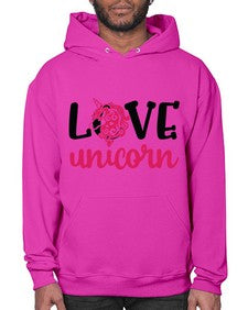 love unicorn 274# - unicorn- Hoodie