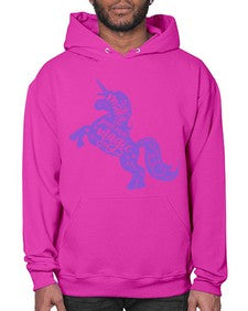 make your own magic colored 283# - unicorn- Hoodie