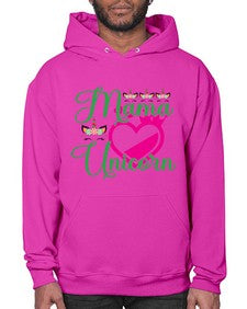 mama unicorn 292# - unicorn- Hoodie