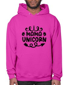 mama unicorn 300# - unicorn- Hoodie
