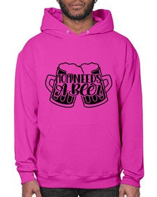 mom needs a beer 1393# - beer- Hoodie