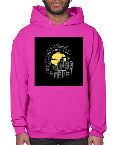 mooninthecity 2# - moon- Hoodie